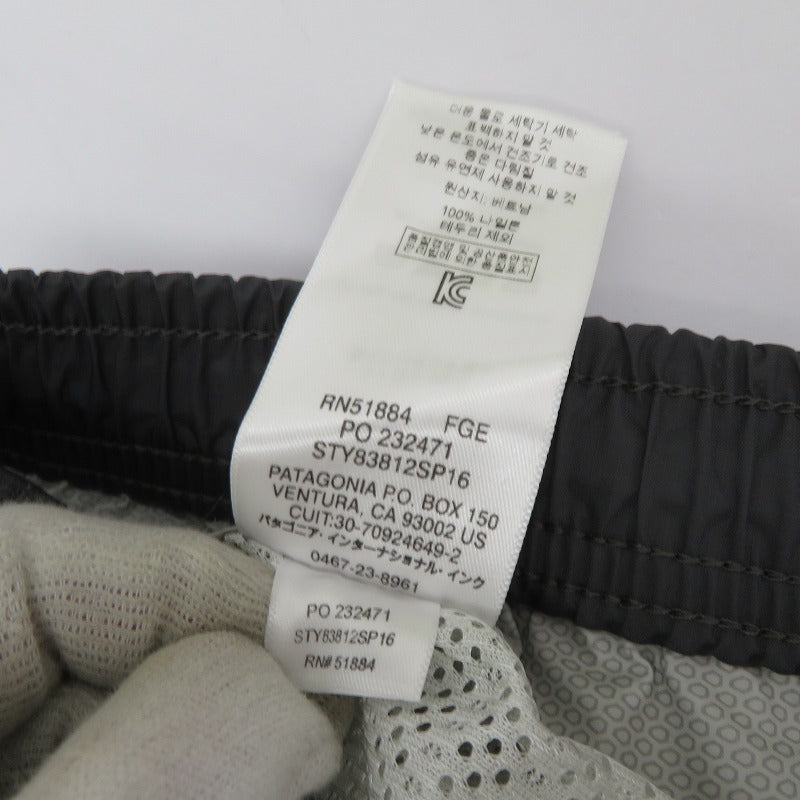 patagonia | パタゴニア M'sTorrentshell Pants ナイロンパンツ パンツ 83812 グレー サイズ：S【瀬戸大橋店】