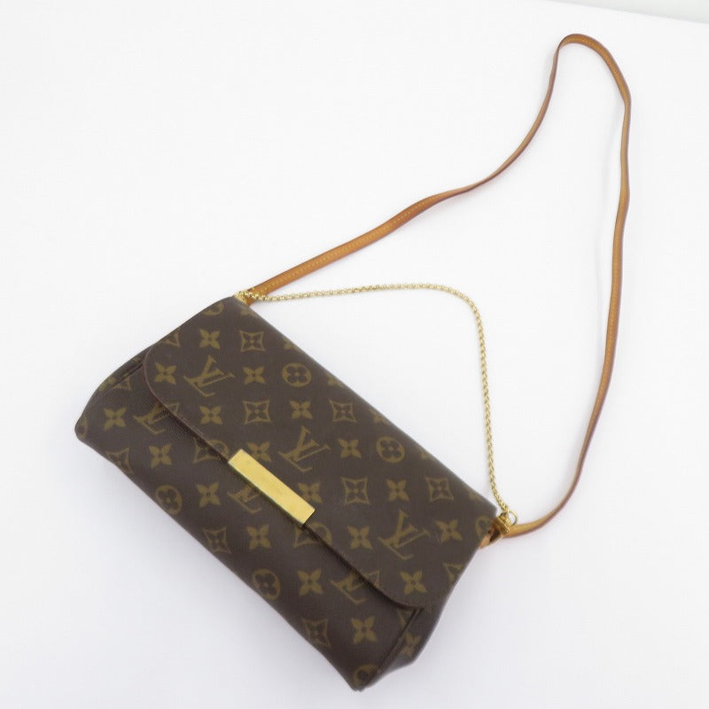 LOUIS VUITTON | ルイ・ヴィトン モノグラム フェイボリット MM ショルダーバッグ M40718 ブラウン【瀬戸大橋店】