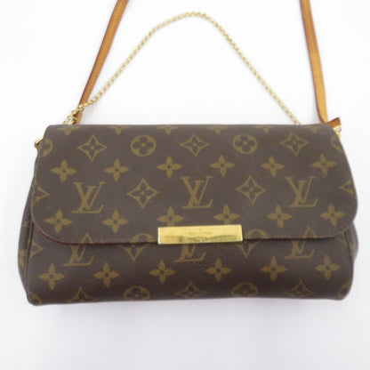 LOUIS VUITTON | ルイ・ヴィトン モノグラム フェイボリット MM ショルダーバッグ M40718 ブラウン【瀬戸大橋店】