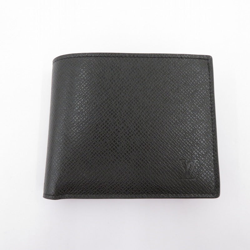 LOUIS VUITTON | ルイ・ヴィトン タイガ ポルトフォイユ･マルコ NM 二つ折り財布 M30865 ブラック【瀬戸大橋店】