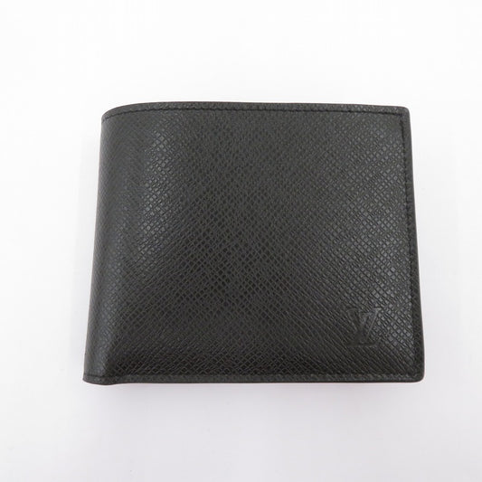 LOUIS VUITTON | ルイ・ヴィトン タイガ ポルトフォイユ･マルコ NM 二つ折り財布 M30865 ブラック【瀬戸大橋店】