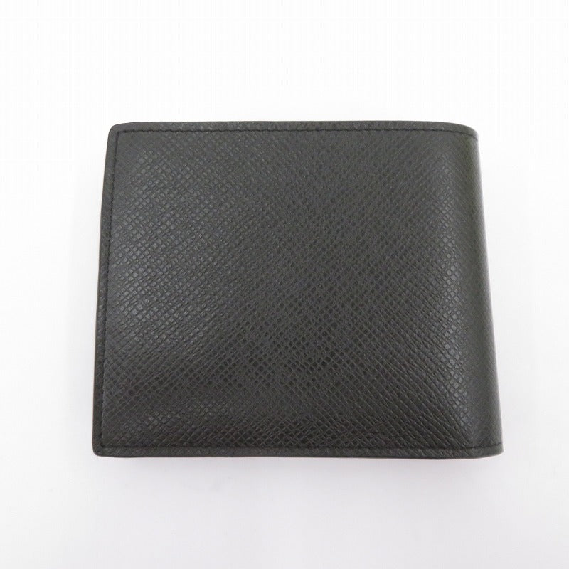 LOUIS VUITTON | ルイ・ヴィトン タイガ ポルトフォイユ･マルコ NM 二つ折り財布 M30865 ブラック【瀬戸大橋店】
