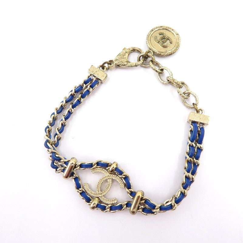 CHANEL | シャネル ココマーク チェーン ブレスレット ブレスレット A96927 ブルー【瀬戸大橋店】