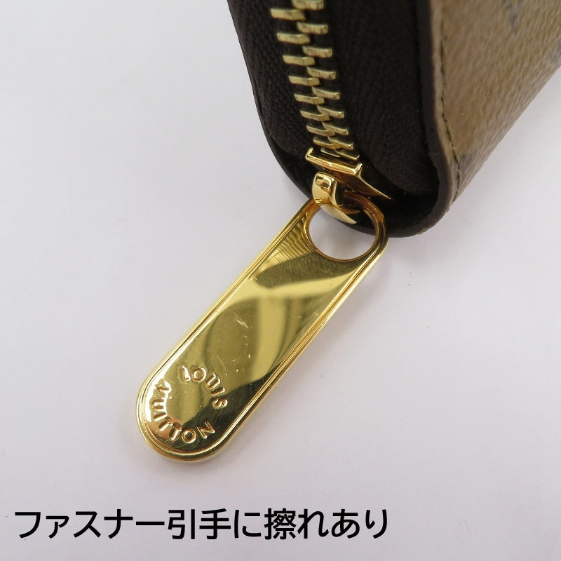 LOUIS VUITTON | ルイ・ヴィトン モノグラム リバース ジッピー・ウォレット 長財布 M82444 ブラウン【瀬戸大橋店】