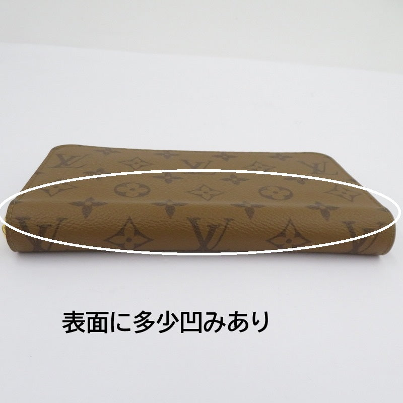 LOUIS VUITTON | ルイ・ヴィトン モノグラム リバース ジッピー・ウォレット 長財布 M82444 ブラウン【瀬戸大橋店】