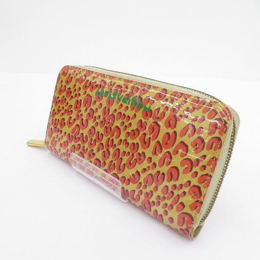 LOUIS VUITTON | ルイ・ヴィトン モノグラム ヴェルニ レオパード ジッピー・ウォレット 長財布 M91476 マルチカラー【瀬戸大橋店】