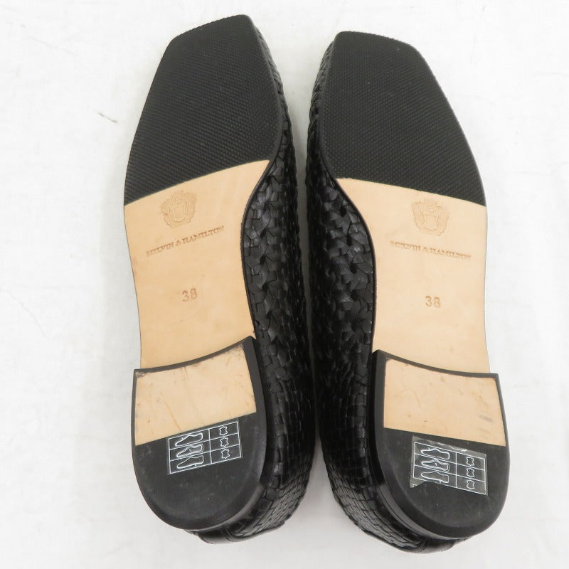 MELVIN&HAMILTON ELYSSA 25SS パンプス ブラック サイズ：38【瀬戸大橋店】