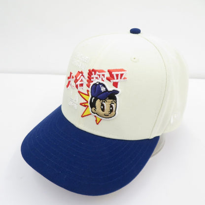 NEW ERA | ニューエラ 7 3/8 (58.7cm) × ロサンゼルス ドジャース 大谷翔平 キャップ サイズ：7 3/8(58.7cm) ホワイト【瀬戸大橋店】