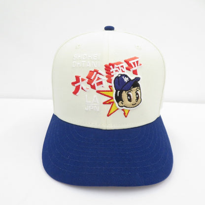 NEW ERA | ニューエラ 7 3/8 (58.7cm) × ロサンゼルス ドジャース 大谷翔平 キャップ サイズ：7 3/8(58.7cm) ホワイト【瀬戸大橋店】