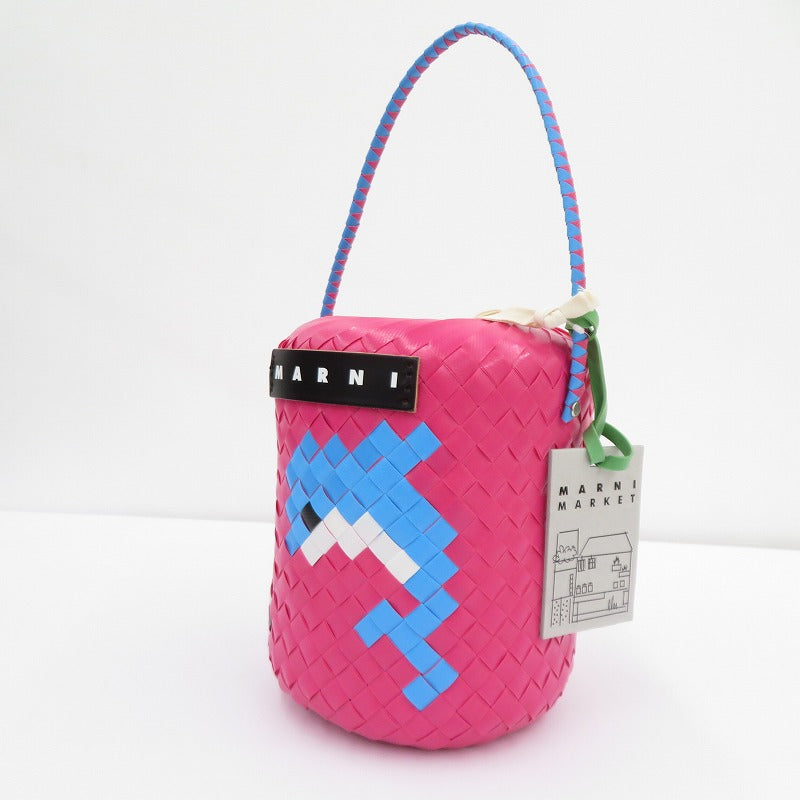 MARNI | マルニ MARNI MARKET/ドルフィン バケットバッグ その他バッグ SHMH0123A0RF081JQB20 ピンク【瀬戸大橋店】