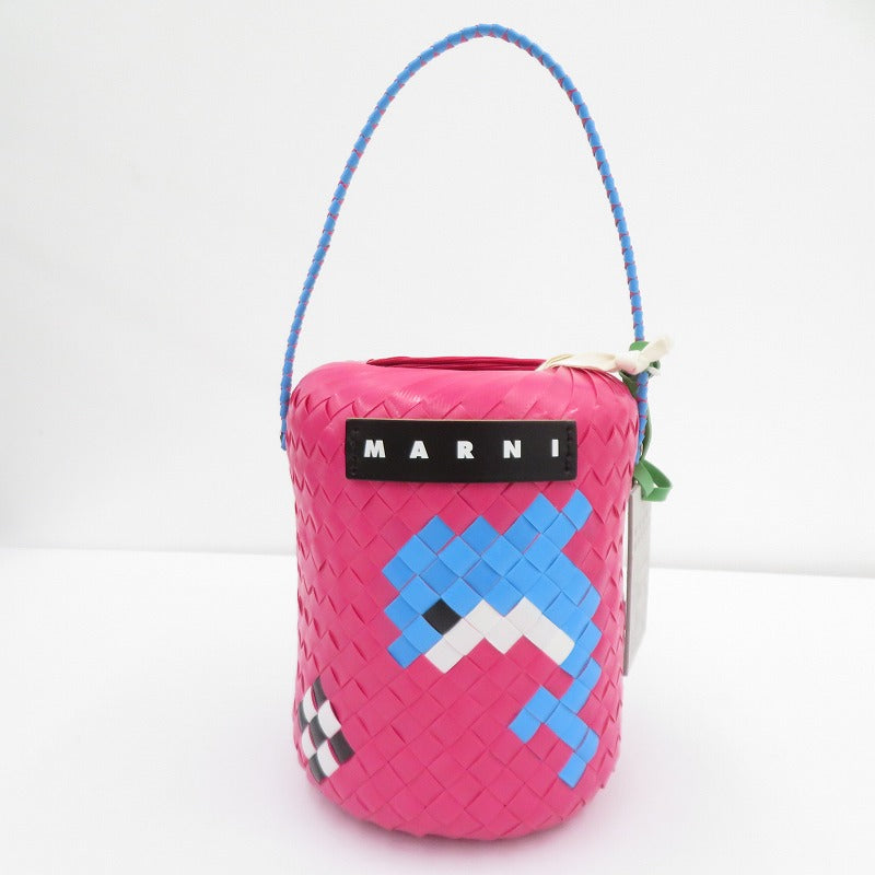 MARNI | マルニ MARNI MARKET/ドルフィン バケットバッグ その他バッグ SHMH0123A0RF081JQB20 ピンク【瀬戸大橋店】