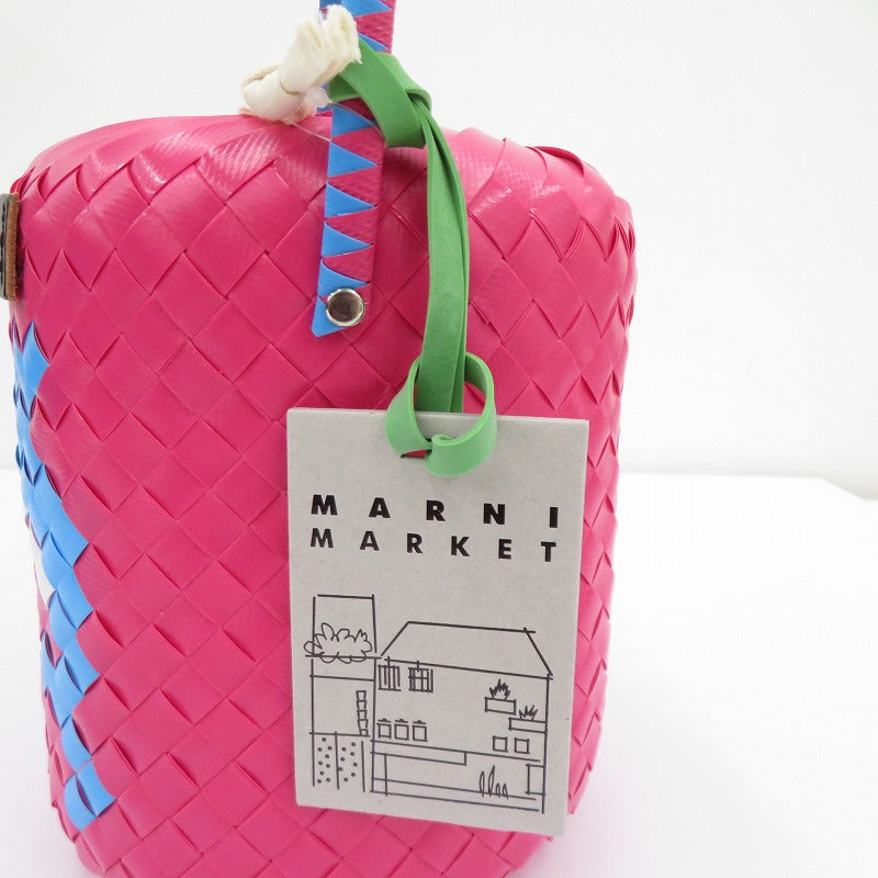 MARNI | マルニ MARNI MARKET/ドルフィン バケットバッグ その他バッグ SHMH0123A0RF081JQB20 ピンク【瀬戸大橋店】