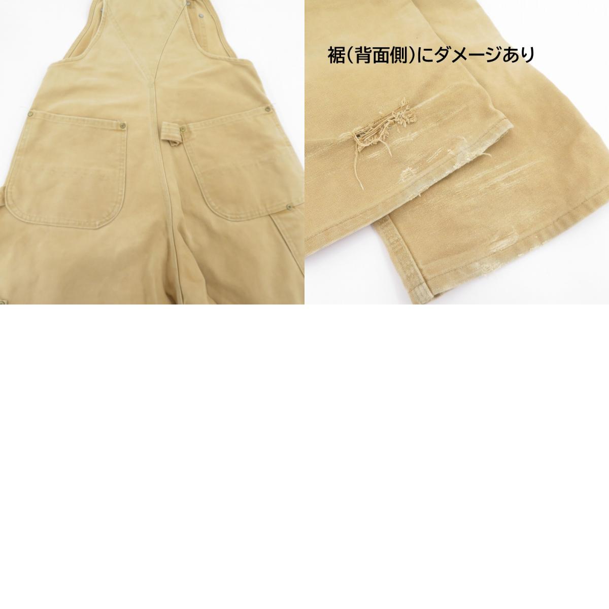 Carhartt | カーハート ダブルニー ダック オーバーオール オーバーオール ベージュ サイズ：不明【瀬戸大橋店】