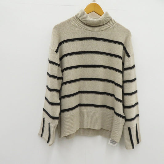 IENA | イエナ DAGMAR /STRIPE KNIT 21年 セーター 21-080-910-0013-3-0 ベージュ サイズ：FreeSize【瀬戸大橋店】