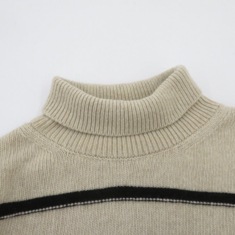 IENA | イエナ DAGMAR /STRIPE KNIT 21年 セーター 21-080-910-0013-3-0 ベージュ サイズ：FreeSize【瀬戸大橋店】
