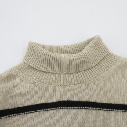 IENA | イエナ DAGMAR /STRIPE KNIT 21年 セーター 21-080-910-0013-3-0 ベージュ サイズ：FreeSize【瀬戸大橋店】