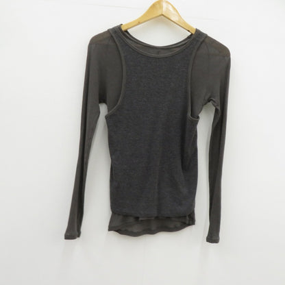 TODAYFUL | トゥデイフル Layered Sheer Long T-shirts 長袖Ｔシャツ 12420610 グレー サイズ：不明【瀬戸大橋店】