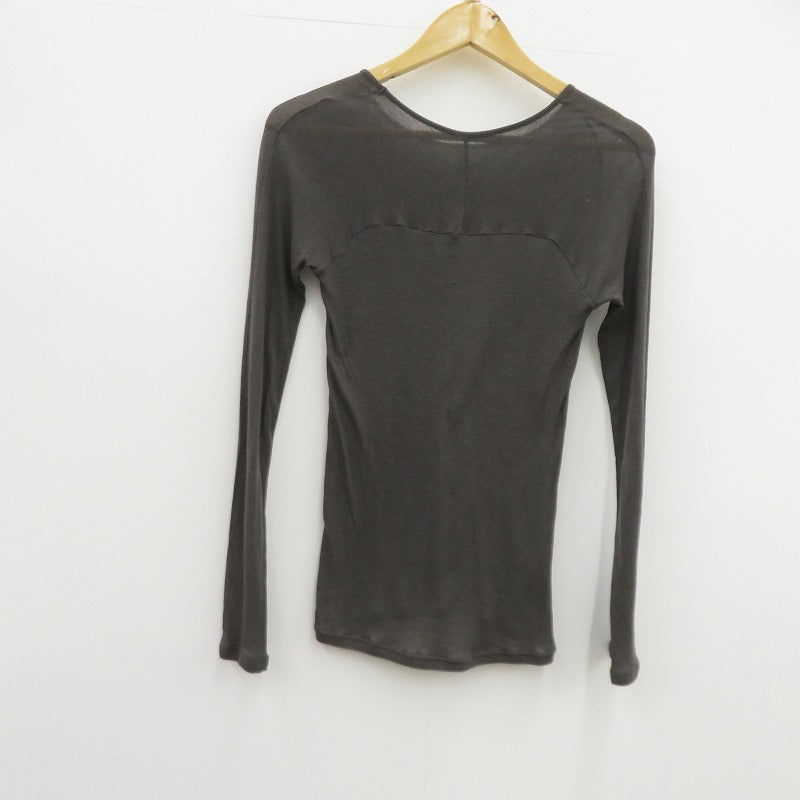TODAYFUL | トゥデイフル Layered Sheer Long T-shirts 長袖Ｔシャツ 12420610 グレー サイズ：不明【瀬戸大橋店】