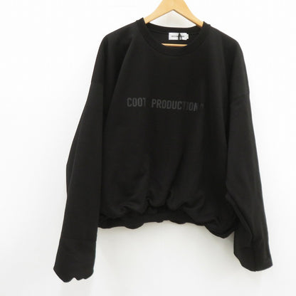 COOTIE | クーティー Swallow Rib Sweat Crew スウェット CTE-25A338 ブラック サイズ：L【瀬戸大橋店】