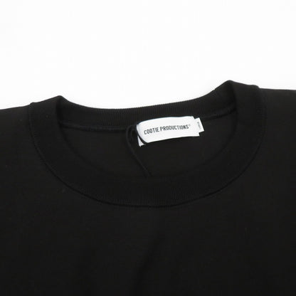 COOTIE | クーティー Swallow Rib Sweat Crew スウェット CTE-25A338 ブラック サイズ：L【瀬戸大橋店】
