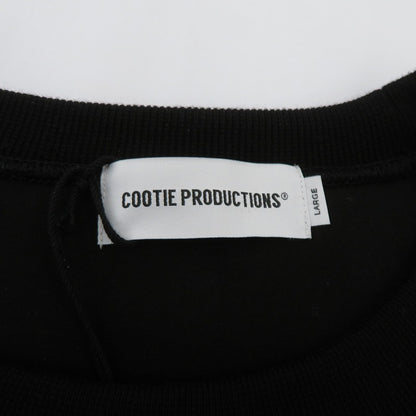 COOTIE | クーティー Swallow Rib Sweat Crew スウェット CTE-25A338 ブラック サイズ：L【瀬戸大橋店】