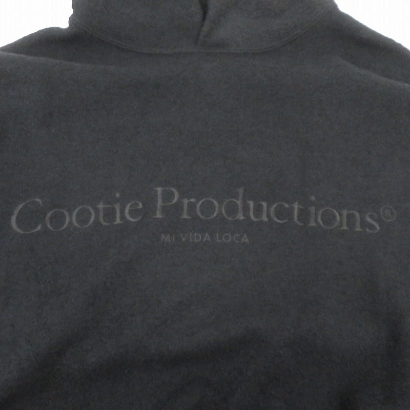 COOTIE | クーティー W/N Fleece Hoodie パーカー CTE-25A318 ブラック サイズ：M【瀬戸大橋店】