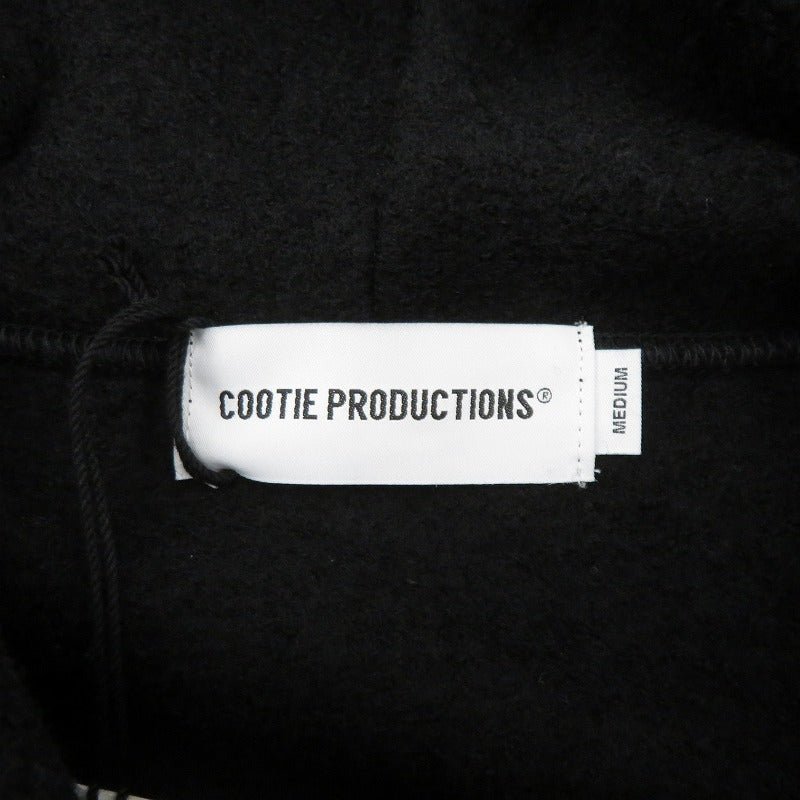 COOTIE | クーティー W/N Fleece Hoodie パーカー CTE-25A318 ブラック サイズ：M【瀬戸大橋店】