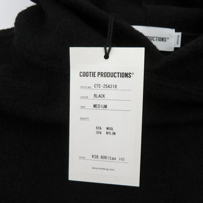 COOTIE | クーティー W/N Fleece Hoodie パーカー CTE-25A318 ブラック サイズ：M【瀬戸大橋店】