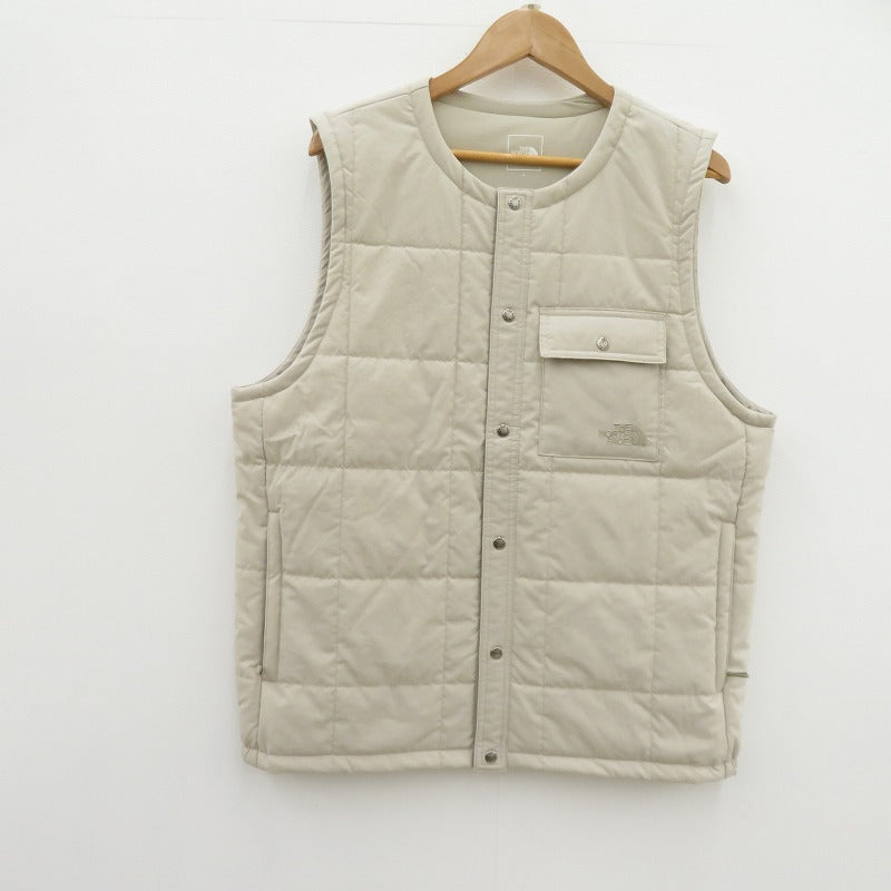 THE NORTH FACE | ザ・ノースフェイス ベスト NY82330 アイボリー サイズ：L【瀬戸大橋店】