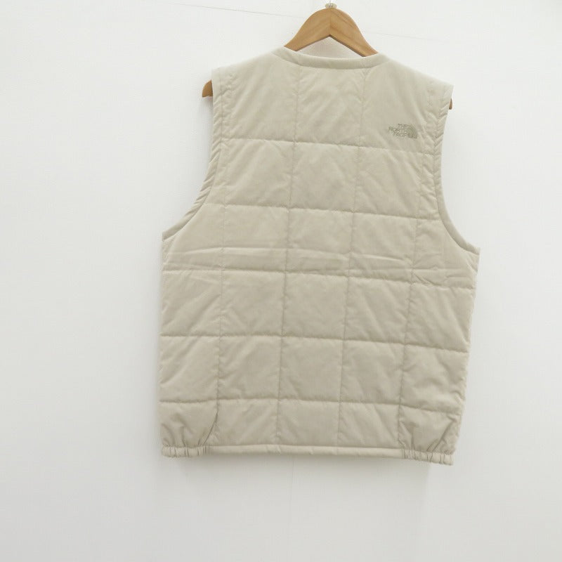 THE NORTH FACE | ザ・ノースフェイス ベスト NY82330 アイボリー サイズ：L【瀬戸大橋店】