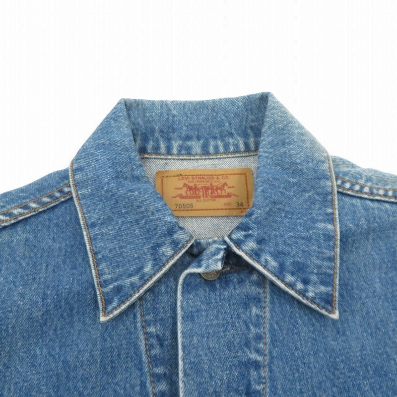 Levi's | リーバイス ジャケット デニム 70505 ブルー サイズ：34【瀬戸大橋店】