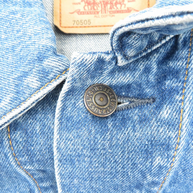 Levi's | リーバイス ジャケット デニム 70505 ブルー サイズ：34【瀬戸大橋店】