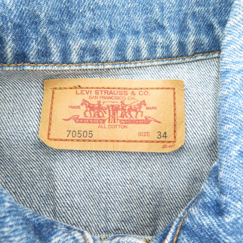 Levi's | リーバイス ジャケット デニム 70505 ブルー サイズ：34【瀬戸大橋店】