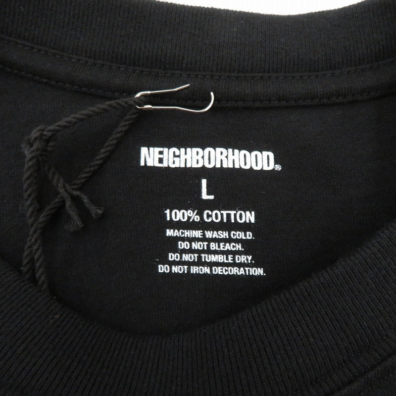 NEIGHBORHOOD | ネイバーフッド 25AW 長袖Ｔシャツ 252PCNH-LT10S ブラック サイズ：L【瀬戸大橋店】