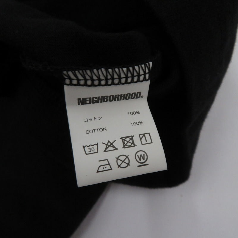 NEIGHBORHOOD | ネイバーフッド 25AW 長袖Ｔシャツ 252PCNH-LT10S ブラック サイズ：L【瀬戸大橋店】
