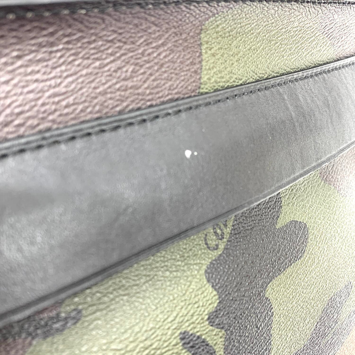 COACH コーチ クラッチバッグ 迷彩柄.,