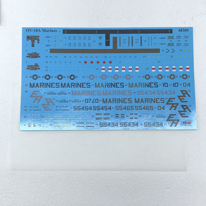 未組立 1/48 アメリカ海兵隊 OV-10A ブロンコ軽攻撃機 / ICM [48305]..