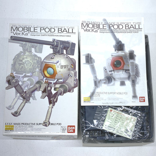 未組立 訳あり品 1/100 MG RB-79 ボール Ver.ka 「機動戦士ガンダム」 [0131412]..