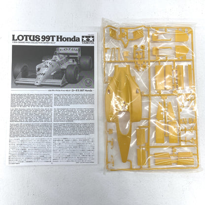未組立 タミヤ 1/20 LOTUS 99T Honda グランプリコレクション No.57 [20057] TAMIYA ロータスホンダ アイルトン セナ 中嶋悟..