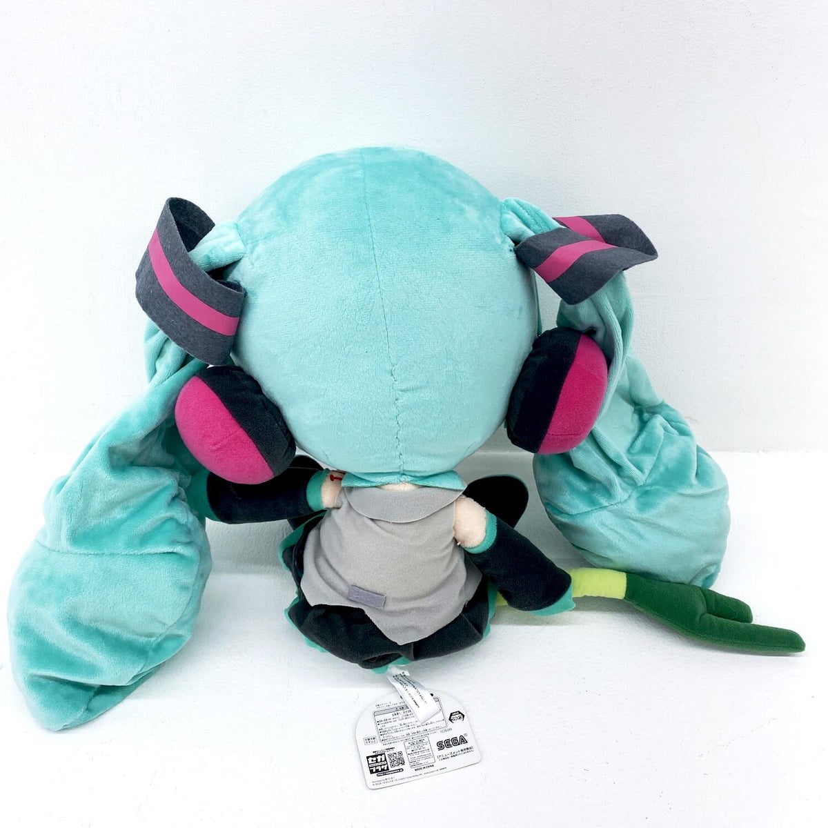 初音ミクシリーズ メガジャンボぬいぐるみ はちゅねミク SEGA プライズ.