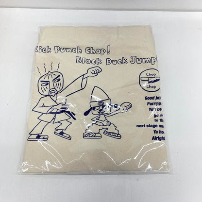 未開封 パラッパラッパー パラッパ＆タマネギ先生 BIGジップトートバッグ 1/2：