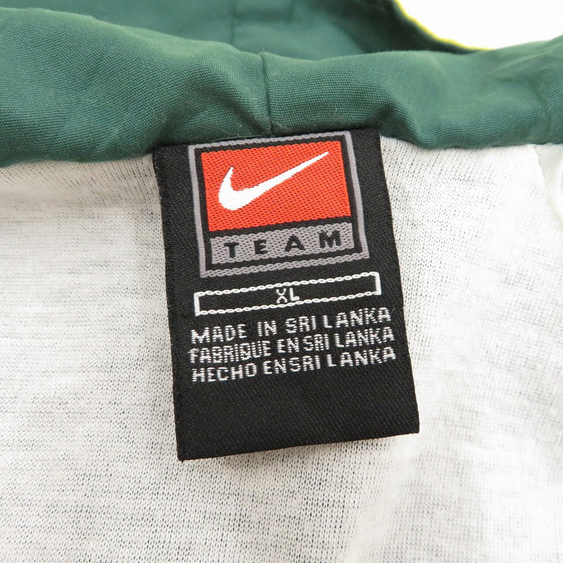 NIKE | ナイキ ナイロンジャケット グリーン サイズ：XL【瀬戸大橋店】