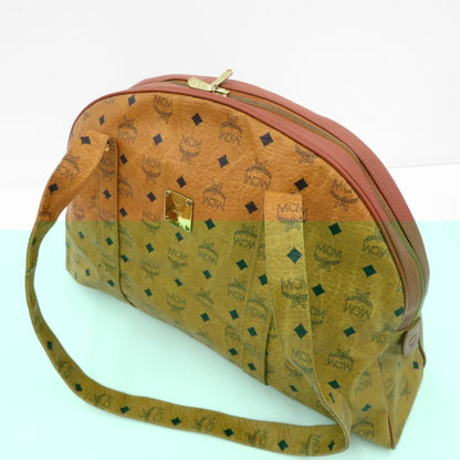 MCM | エム・シー・エム ヴィセトス ボストンバッグ ブラウン【瀬戸大橋店】