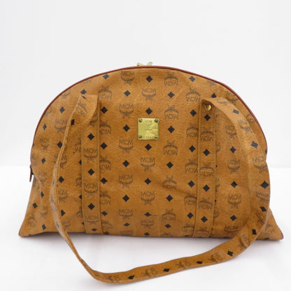 MCM | エム・シー・エム ヴィセトス ボストンバッグ ブラウン【瀬戸大橋店】