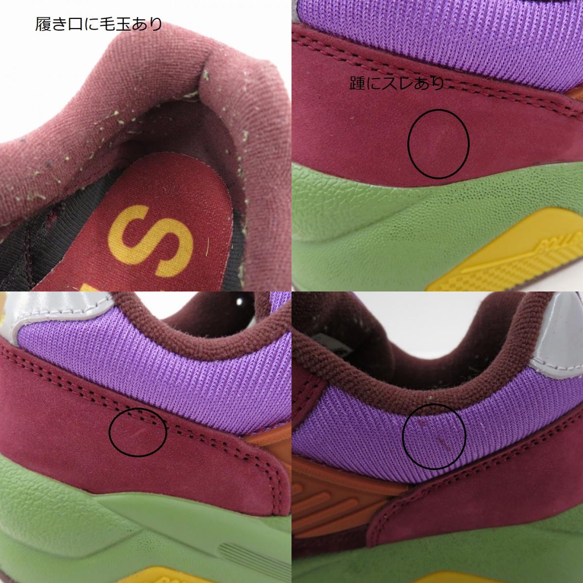 NEW BALANCE | ニューバランス Stray Rats × 580 "Burgundy" スニーカー MT580SR2 マルチカラー【瀬戸大橋店】