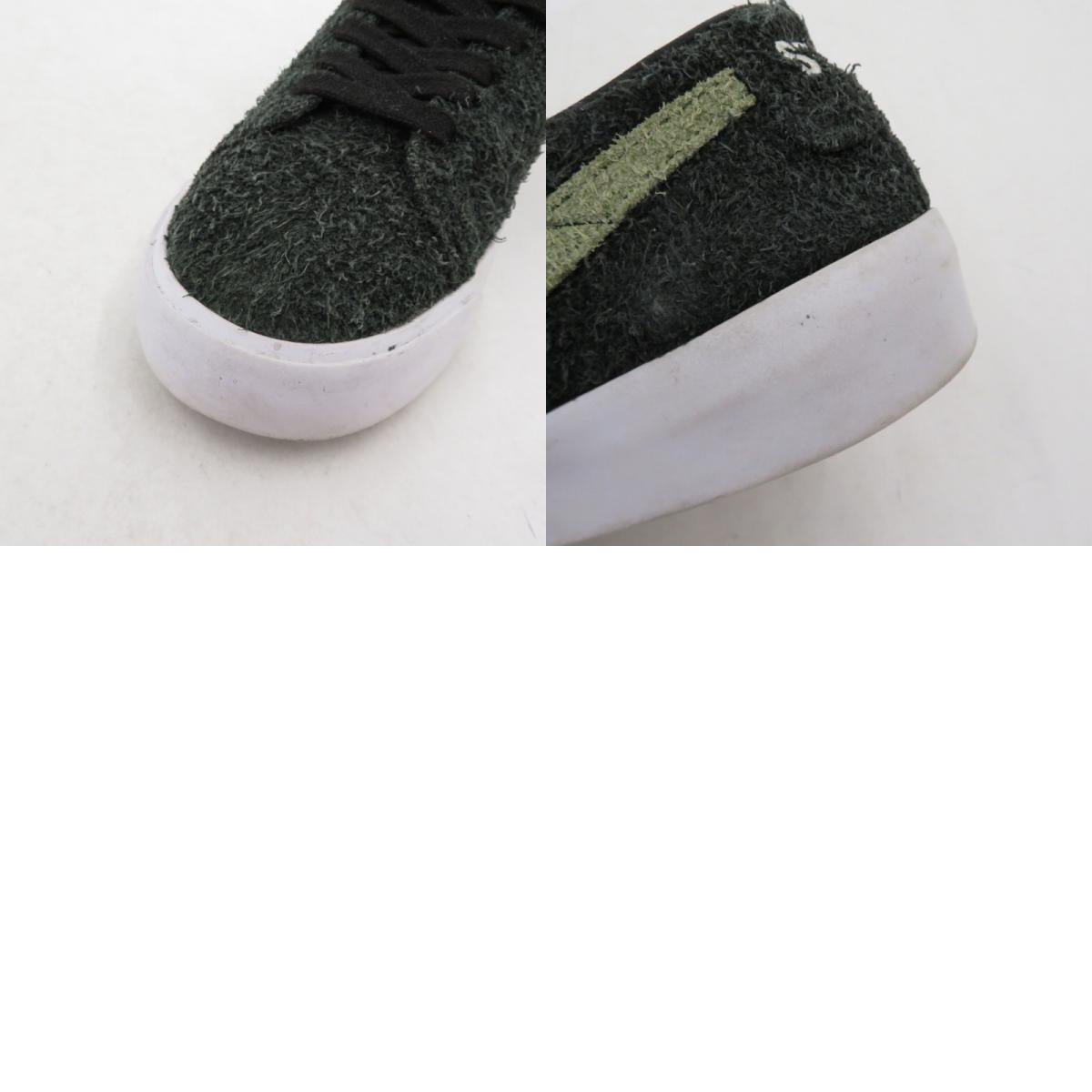 NIKE SB | ナイキエスビー STUSSY×BLAZER LOW スニーカー BQ6449-001 グリーン【瀬戸大橋店】