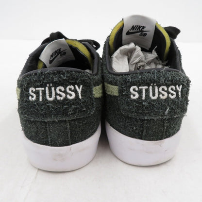 NIKE SB | ナイキエスビー STUSSY×BLAZER LOW スニーカー BQ6449-001 グリーン【瀬戸大橋店】