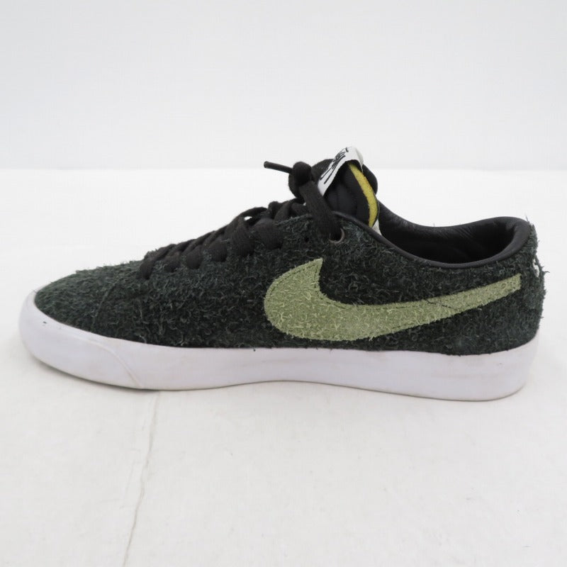 NIKE SB | ナイキエスビー STUSSY×BLAZER LOW スニーカー BQ6449-001 グリーン【瀬戸大橋店】