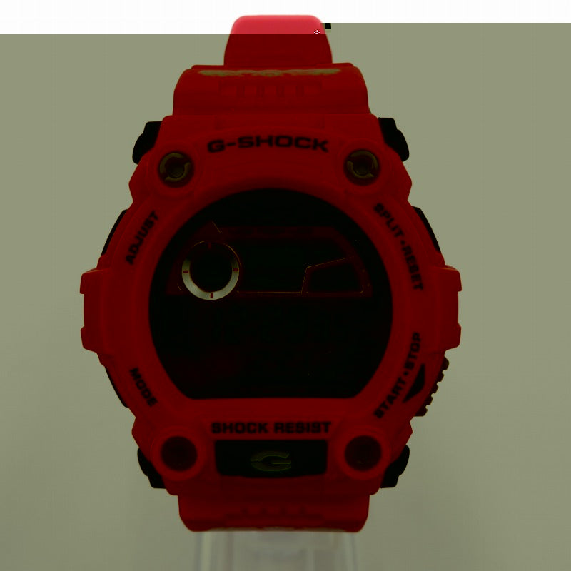 CASIO | カシオ 七福神ﾓﾃﾞﾙ｢恵比寿ﾓﾃﾞﾙ｣ 腕時計 G-7900SLG レッド【瀬戸大橋店】