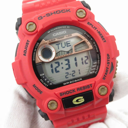 CASIO | カシオ 七福神ﾓﾃﾞﾙ｢恵比寿ﾓﾃﾞﾙ｣ 腕時計 G-7900SLG レッド【瀬戸大橋店】